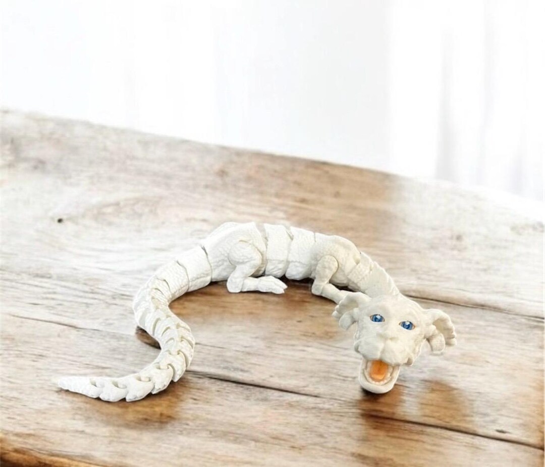 Falkor the Luck Dragon Articulated 3D Printed Large - Etsy