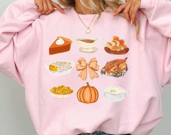 Erntedank-Sweatshirt mit Rundhalsausschnitt