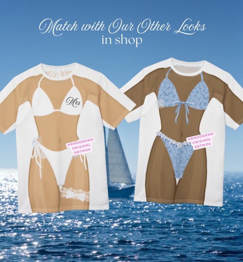 Bride Bikini Shirt image 7
