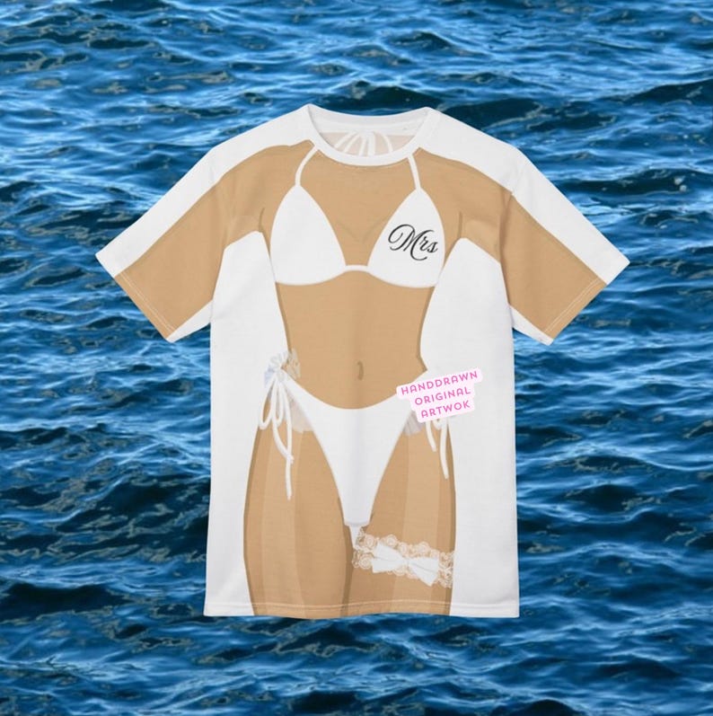 Bride Bikini Shirt image 2