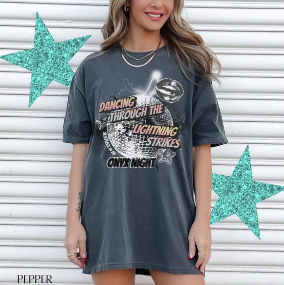 Dancing Through the Lightning Strikes Unisex Comfort Colors T