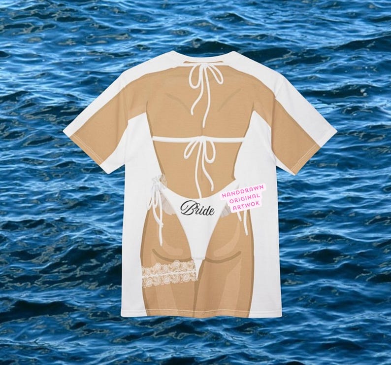 Bride Bikini Shirt image 3