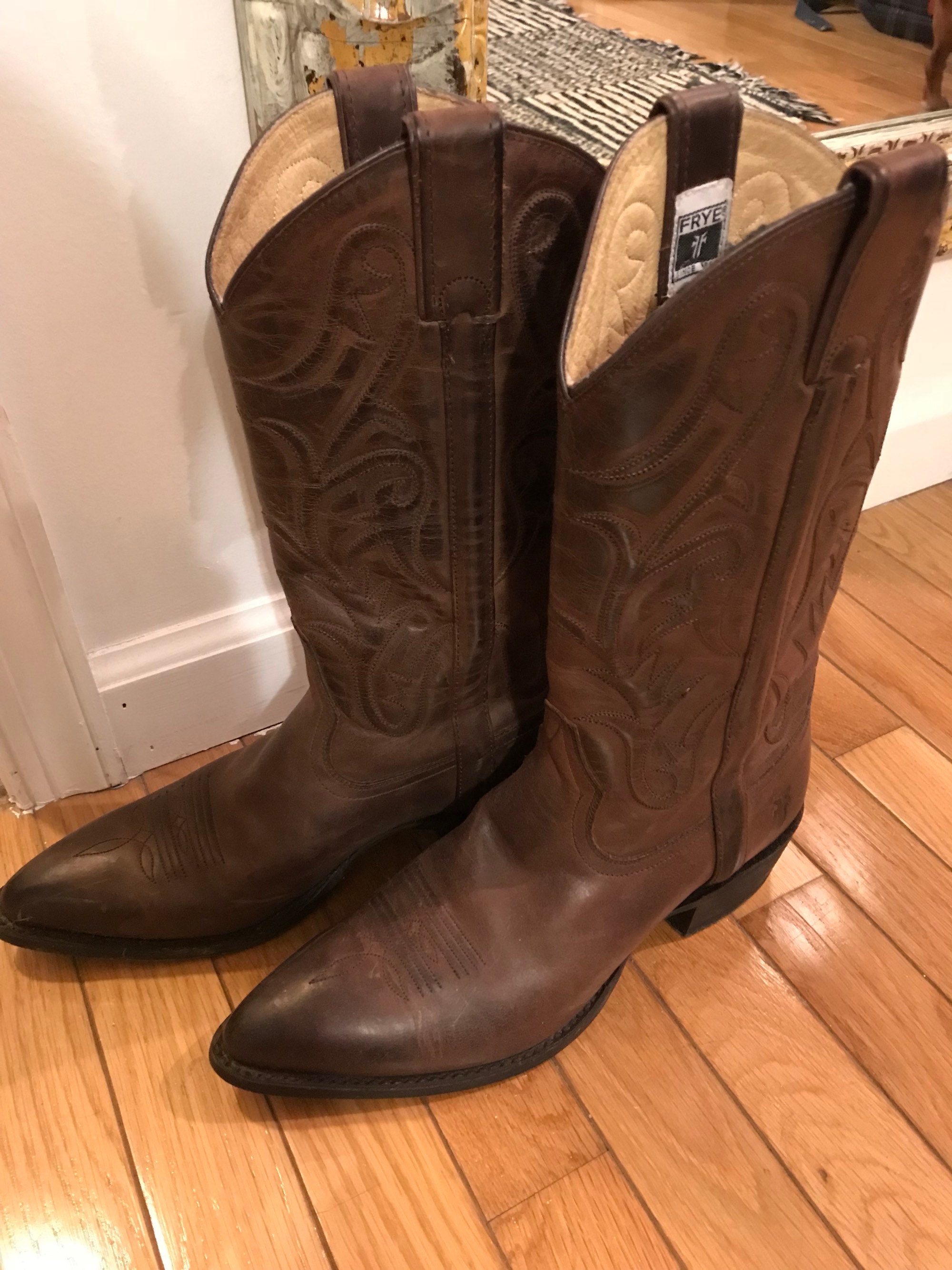 Frye mens best sale western boots