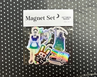 Magnet Set The Sims Fan Art White Holographic