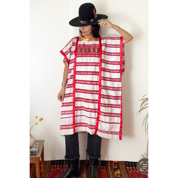 Oaxacan Huipil Dress Triqui  / Mexican Handwoven … - image 4