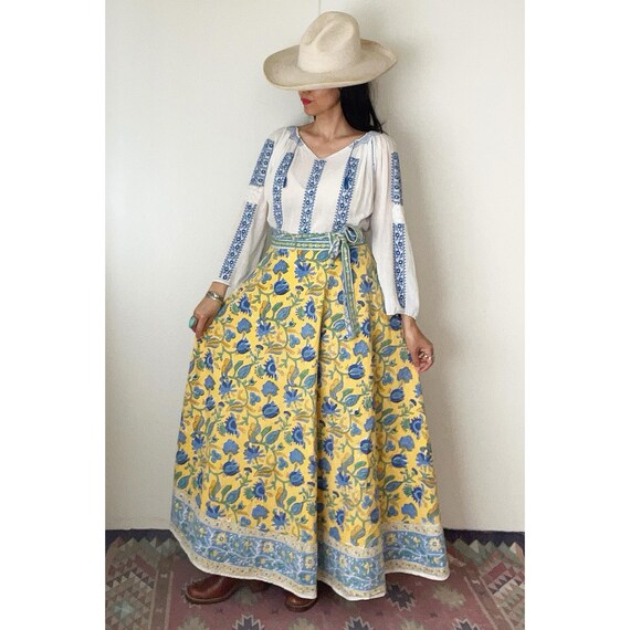 Vintage Hungarian Gauze Folk Blouse / Romanian Em… - image 4