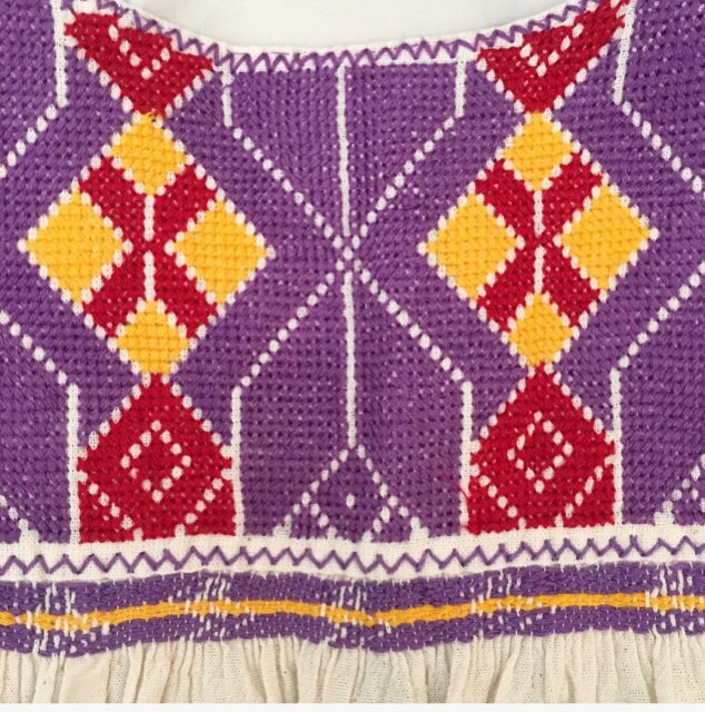 Oaxaca Ejutla Chentena tunica mexicana blusa tejida a mano blusa etnica Etsy Mexico