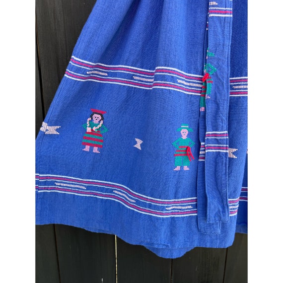 Vintage Guatemalan Folk Dress / Ethnic Woven Summ… - image 8