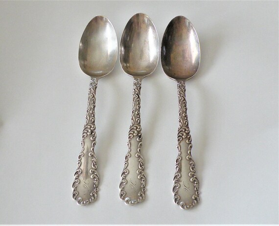 Wallace Sir Christopher Sterling Silver 925 Cream Soup Spoon No Monogram 6/"