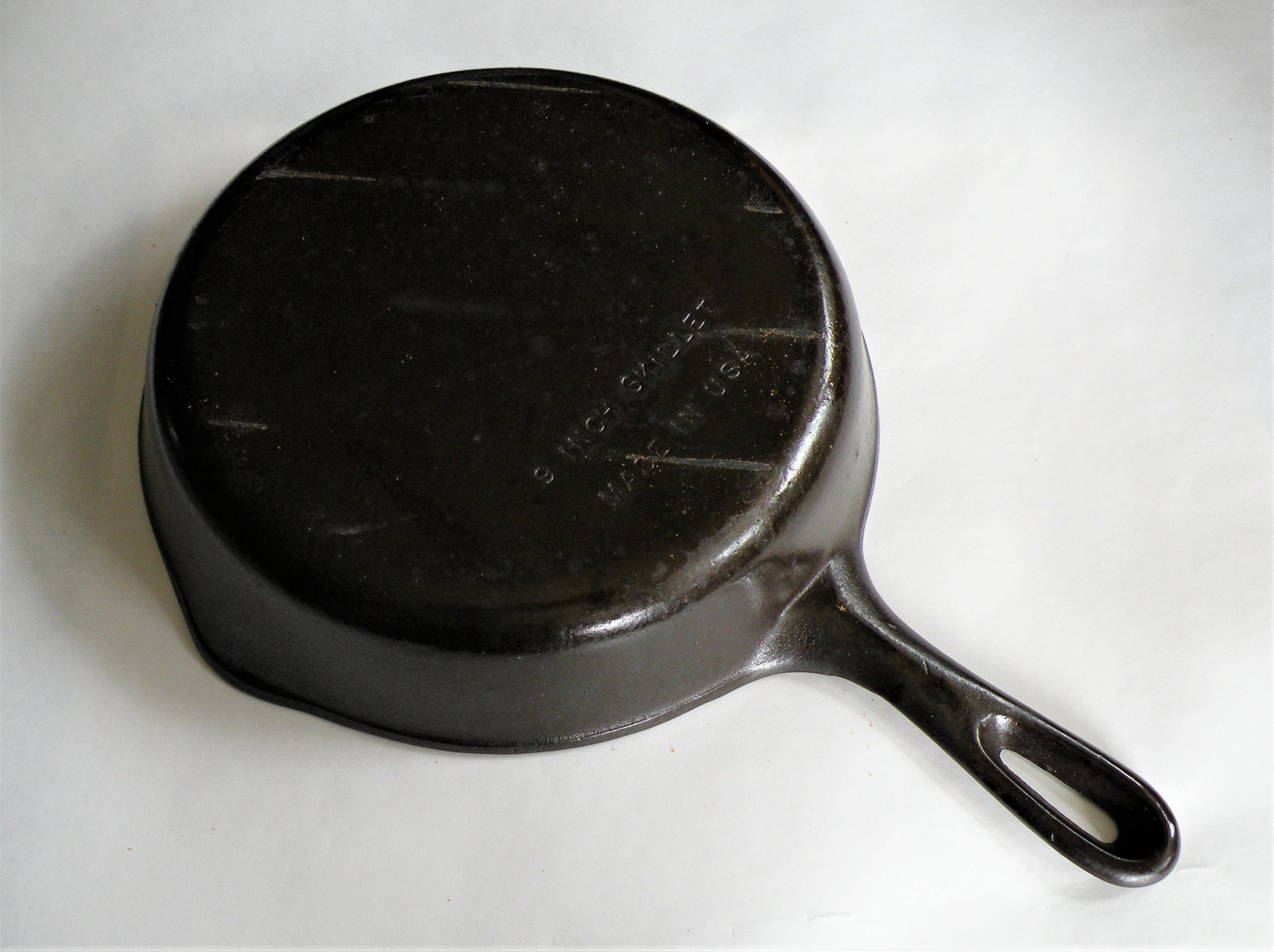Unmarked Wagner 6 1960 Wagner Pan 9 Inch Skillet Cast Iron Etsy