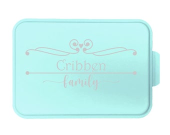 Personalized Family Name 13 Laser Engraved Cake Pan