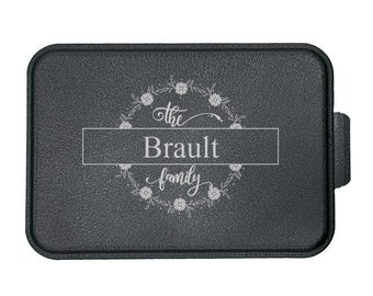 Personalized Family Name 11 Laser Engraved Cake Pan