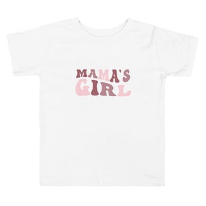 MAMAS GIRL - Toddler Short Sleeve Tee