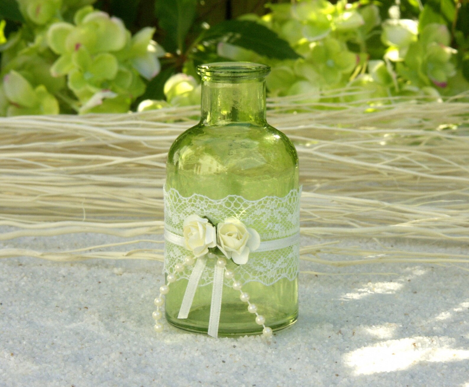 Charming Lime Green Flower Vase Etsy