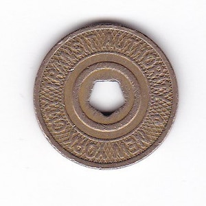 New York City Subway 5 Boro Pentagon NYC Transit Token 1995-2003