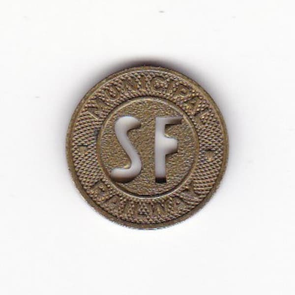 San Francisco Token Etsy