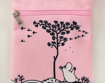 Japanese Shoulder Bag - Pink Moomin