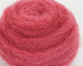 AQUALON WINE- American Farm Wool- Merino Wool Roving for Felting, Spinning, Weaving, Fiber Art