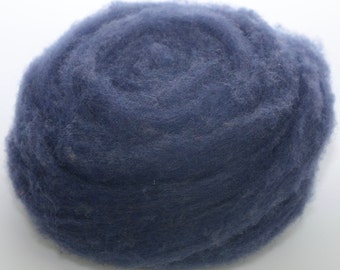 NAVY BLUE- American Farm Wool- Merino Wool Roving for Felting, Spinning, Weaving, Fiber Art