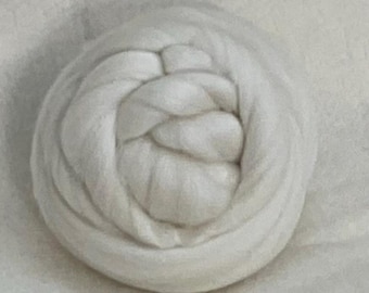NATURALNA - Amerykańska wełna hodowlana - wełna merynosów do filcowania, przędzenia, tkania, sztuki włókienniczej