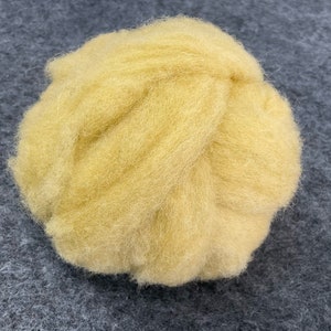 BRONZE- American Farm Wool- Medium Grade Wool Roving for Felting, Spinning, Weaving, Fiber Art