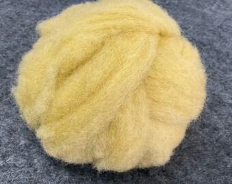 BRONZE- American Farm Wool- Medium Grade Wool Roving for Felting, Spinning, Weaving, Fiber Art