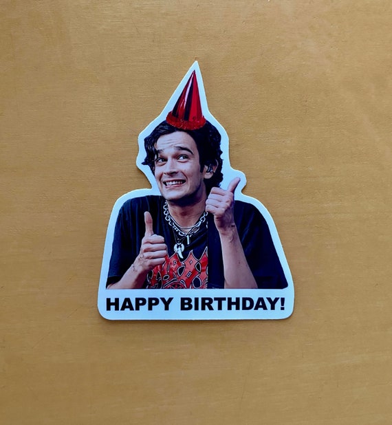 Matty Healy Happy Birthday Vinyl Sticker the 1975 - Etsy