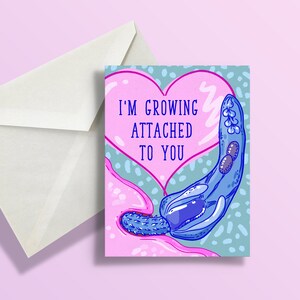 Tarjeta de San Valentín del parásito Acanthocephalus