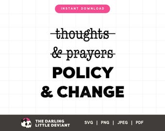 Policy & Change SVG | LGBTQ Svg Png | Pride Cut Files | Digital Download | Free commercial use