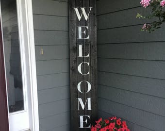Welcome Sign, Welcome Sign Front Porch, Welcome Sign Front Door, Wood Welcome Sign, Pallet Welcome Sign