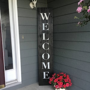 Welcome Sign, Front Door Welcome Sign, Welcome Sign Front Porch, Welcome Sign Front Door, Wood Welcome Sign, Rustic Wood Welcome Sign