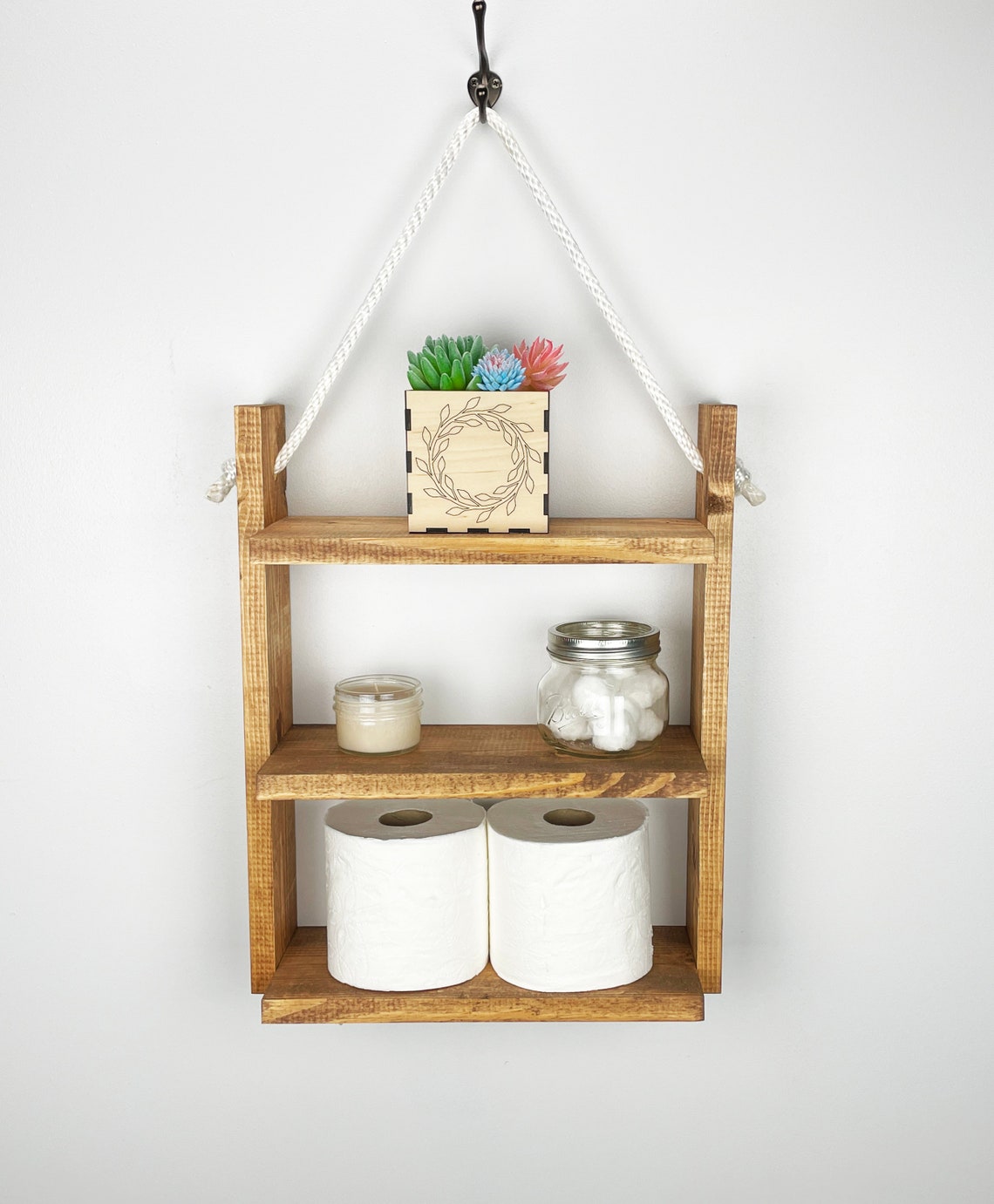 Bathroom Shelf for Small Bathroom Bathroom Storage Bathroom | Etsy