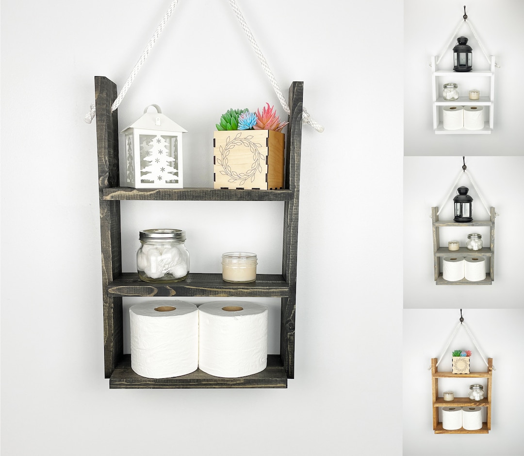 Bathroom Shelf for Small Bathroom, Bathroom Storage, Bathroom Organizer ...