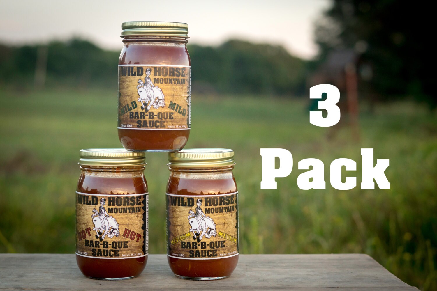 Pack Wild Horse Mountain BBQ Sauce