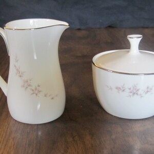 Noritake Cream and Sugar Set