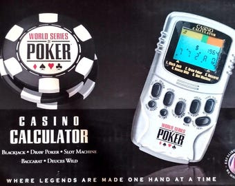 Jeu LCD Portable Waco Blackjack – Années 90 – Voyage électronique Rétro