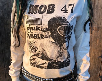 Camicia Mob 47 a maniche lunghe Sjuk Värld