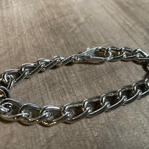 Chain Bracelet w/Clip