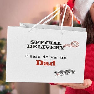 Personalizowana torba na prezenty świąteczne, pończocha świąteczna Secret Santa, prezenty dla dzieci na Wigilię, duże spersonalizowane torby na przyjęcia, pakowanie prezentów