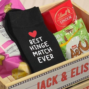 Melhor combinação de dobradiças de todos os tempos, meias de namorados, presentes para ele e ela, aplicativos de namoro online, piada engraçada, presente para namorado, marido e namorada