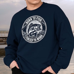 Fishing Gifts For Men - Carp sweatshirt - Fishing Gear Accessories - Fisherman Clothing Apparel - Angler Birthday Gifts For Him