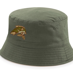 Carp Fishing Gifts For Men - Carp Bucket Hat - Outback Hat UPF 50+ Sun UV Protection