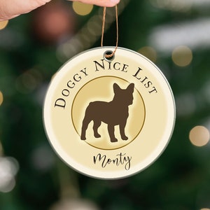 Personalised Dog Pets Christmas Ornament Tree Decoration Dog Xmas Gifts Pet Lover Christmas Gift