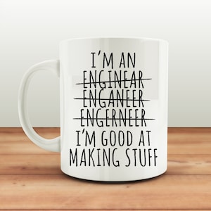 Engineer Gifts – Funny Coffee Mug Engineer Gifts For Men, Co-worker Gift – Dad Mug for Fathers Day Gift Idea