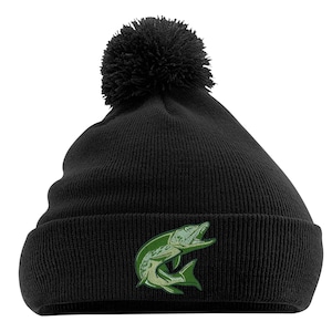 Fishing Gifts For Men - Pike Bobble Beanie