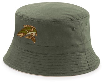 carp fishing bucket hat