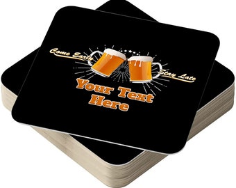 Personalised Beer Mats Pack Of 24 - Accessories For Rum Bar - View #6