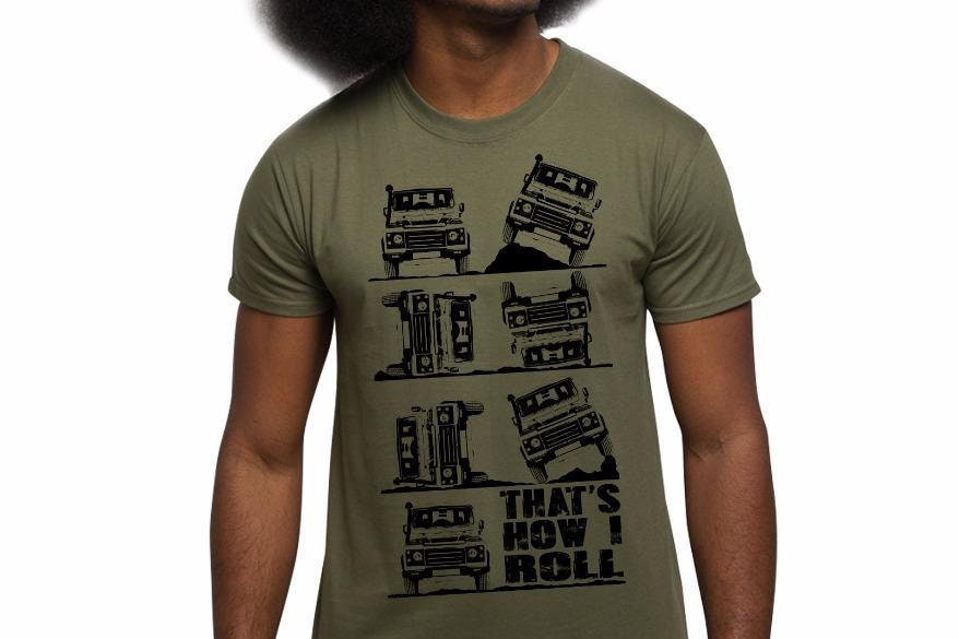 Men's 4x4 T Shirt This is How I Roll 4X4 Four Wheel Drive - Etsy