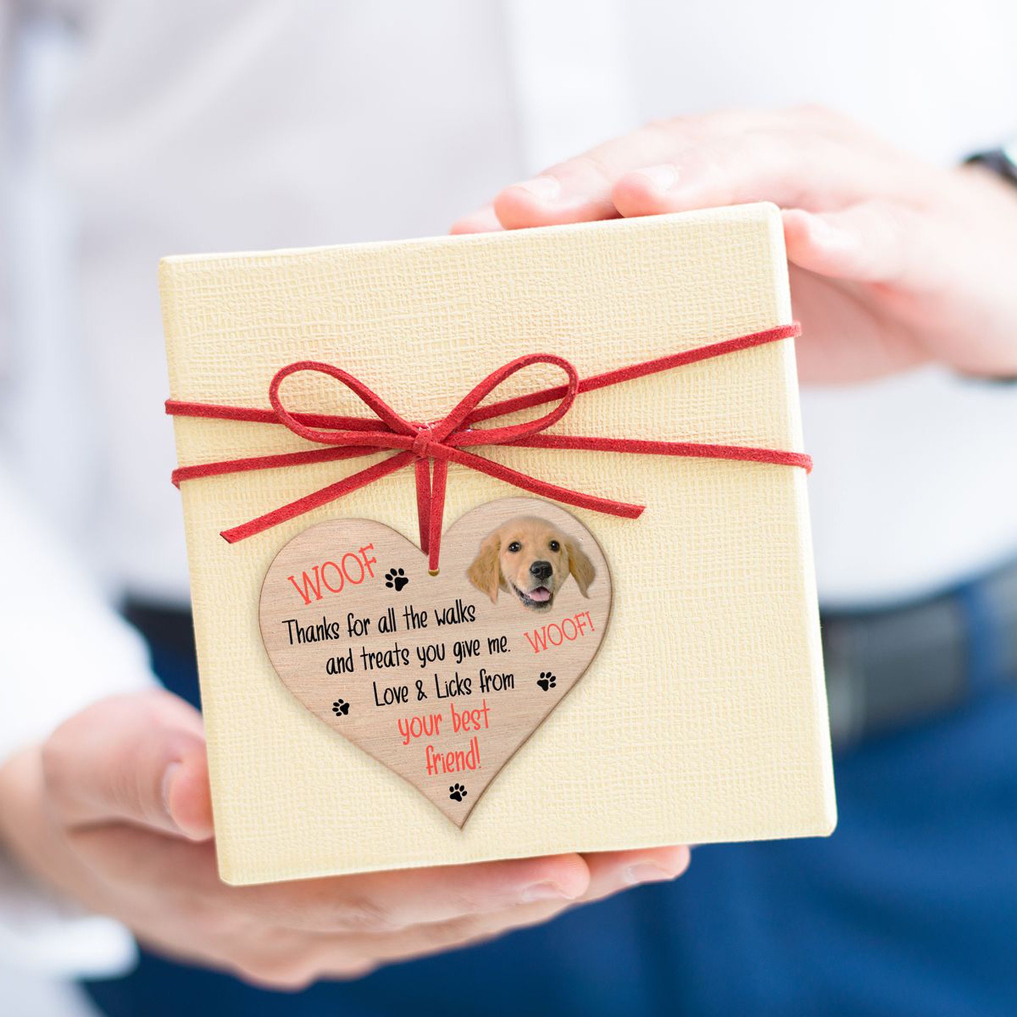 Golden Retriever Gifts for Dog Lovers Owners Wooden Hanging Etsy UK