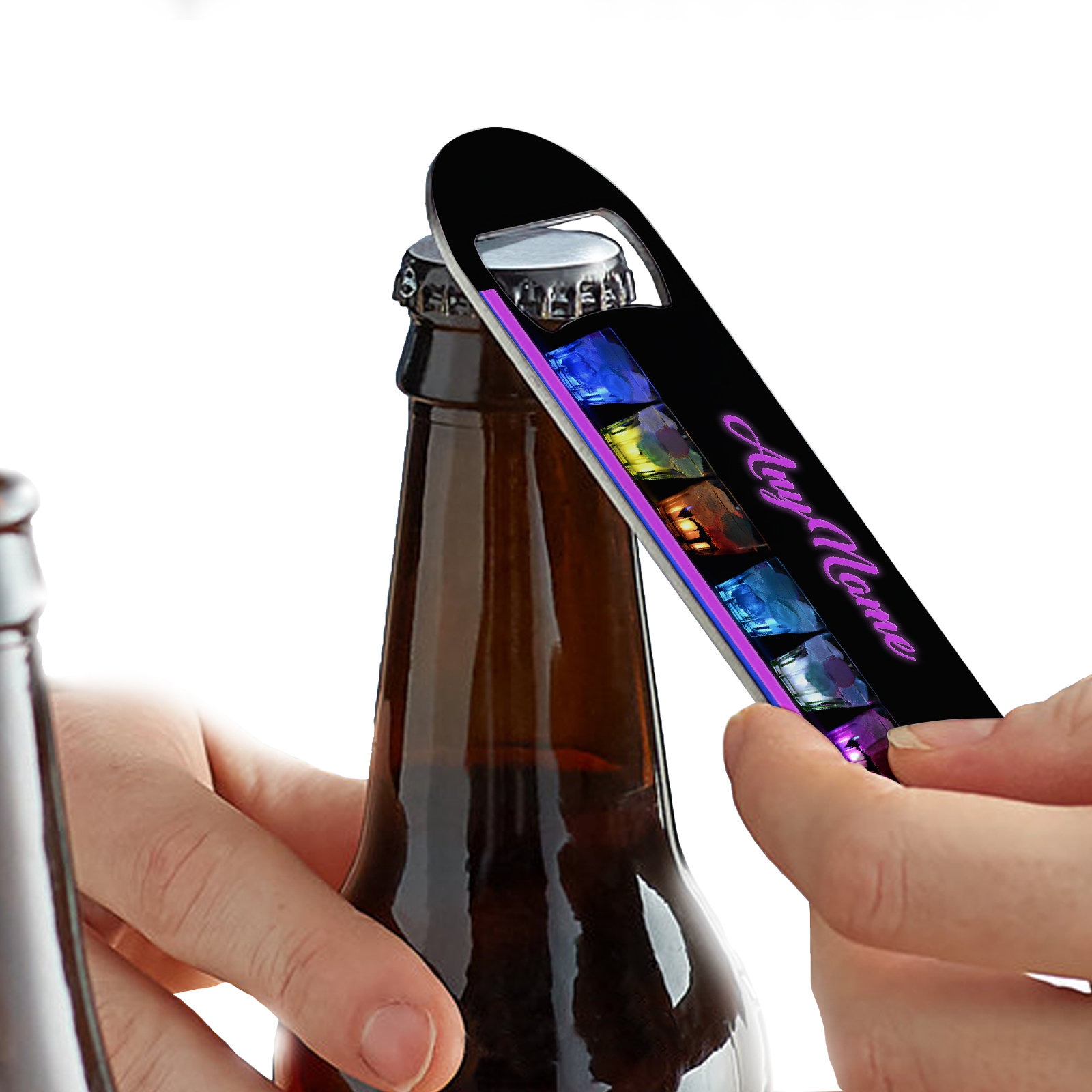 Personalised Home Bar Gift Set for Him Bar Runner Mat Pack of Etsy